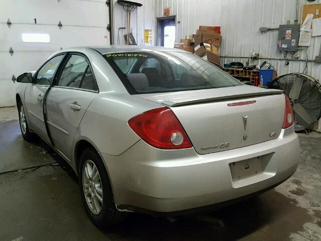 1G2ZG558164206514 - 2006 PONTIAC G6 SE1 SILVER photo 3