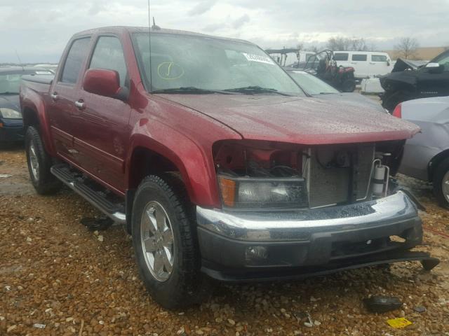 1GTJTFDE5A8113921 - 2010 GMC CANYON SLT BURGUNDY photo 1