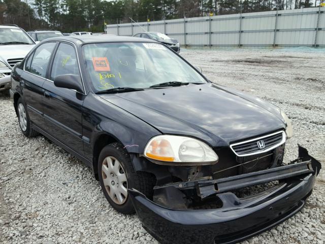 2HGEJ667XWH605806 - 1998 HONDA CIVIC LX BLACK photo 1