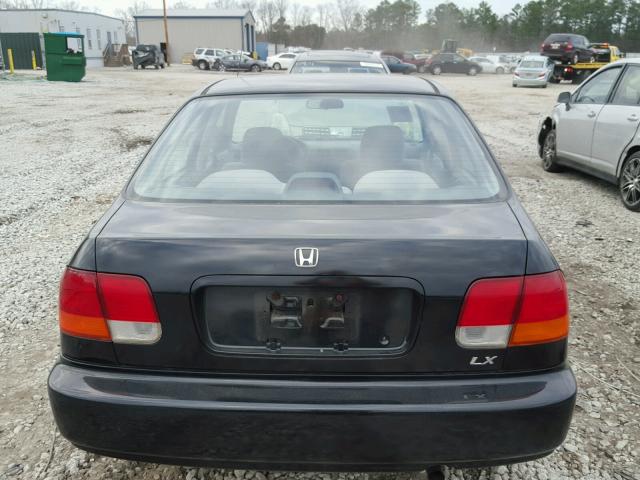 2HGEJ667XWH605806 - 1998 HONDA CIVIC LX BLACK photo 9