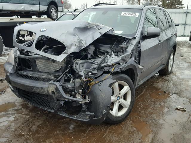 5UXFE43518L029235 - 2008 BMW X5 3.0I GRAY photo 2