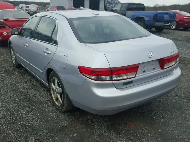 1HGCM56774A119488 - 2004 HONDA ACCORD EX SILVER photo 3