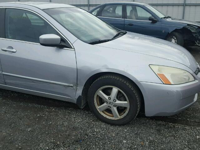 1HGCM56774A119488 - 2004 HONDA ACCORD EX SILVER photo 9