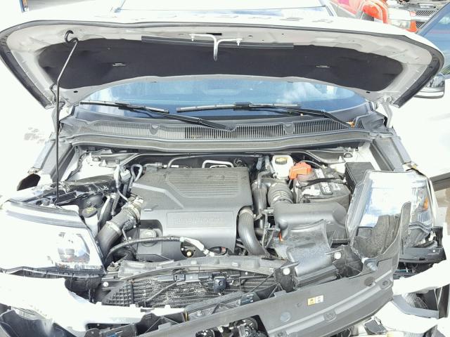 1FM5K8GT7GGB39781 - 2016 FORD EXPLORER S SILVER photo 7