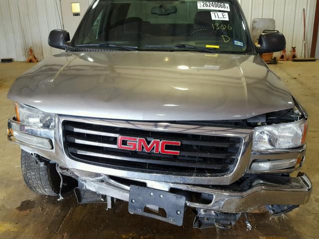 2GTEC13T061131306 - 2006 GMC NEW SIERRA GRAY photo 7