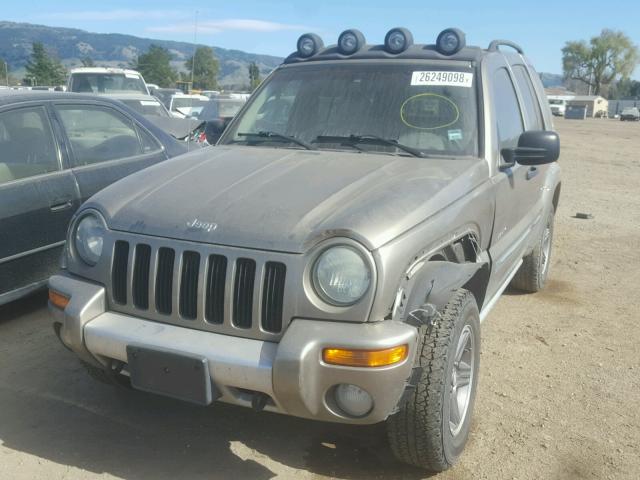 1J4GL38K14W136339 - 2004 JEEP LIBERTY RE GOLD photo 2