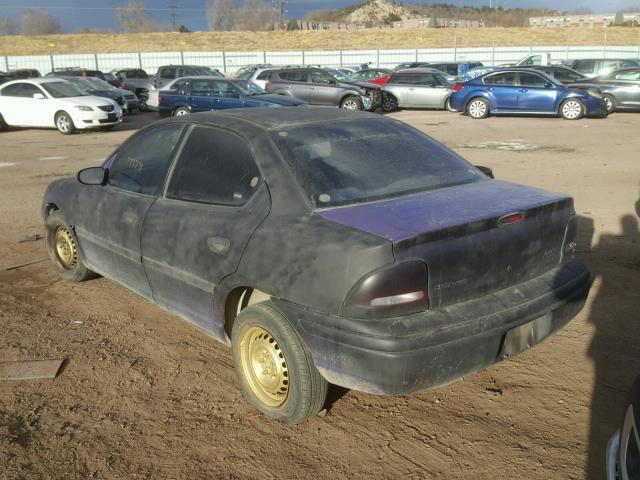 1B3ES47C5WD617386 - 1998 DODGE NEON HIGHL BLACK photo 3