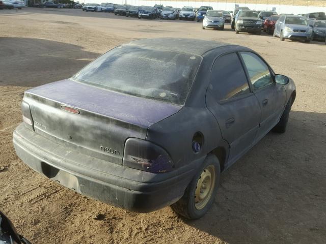 1B3ES47C5WD617386 - 1998 DODGE NEON HIGHL BLACK photo 4