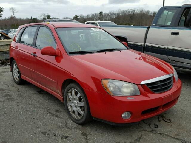 KNAFE161165314573 - 2006 KIA SPECTRA5 RED photo 1