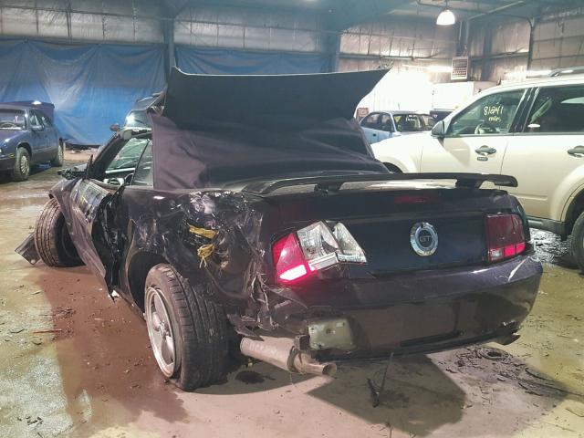 1ZVHT85H065221162 - 2006 FORD MUSTANG GT BLACK photo 3
