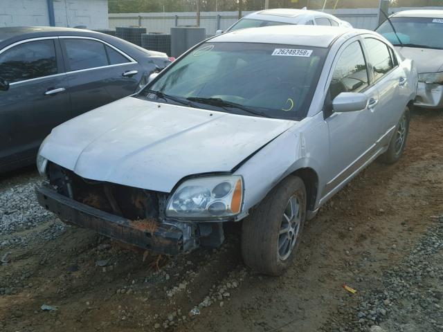 4A3AB56S65E023357 - 2005 MITSUBISHI GALANT LS SILVER photo 2