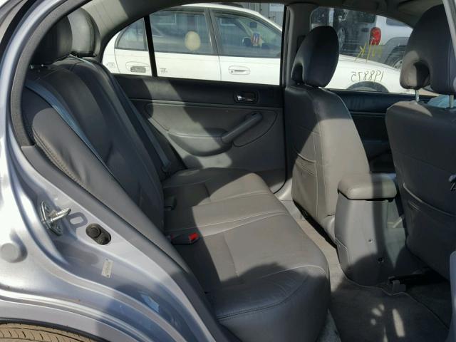 1HGES26763L005241 - 2003 HONDA CIVIC EX ვერცხლისფერი ფოტო 6