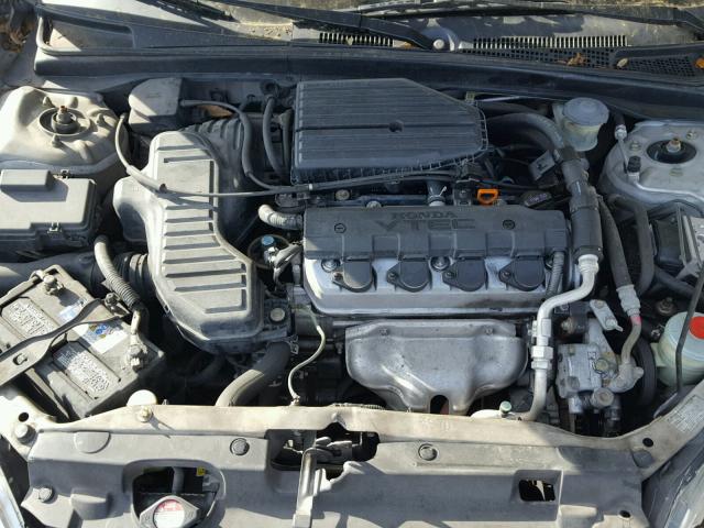 1HGES26763L005241 - 2003 HONDA CIVIC EX SILVER photo 7