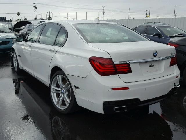 WBAYE8C59ED134853 - 2014 BMW 750 LI WHITE photo 3