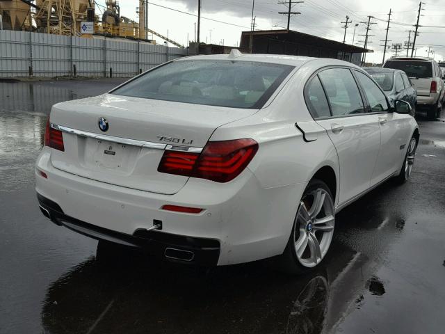 WBAYE8C59ED134853 - 2014 BMW 750 LI WHITE photo 4