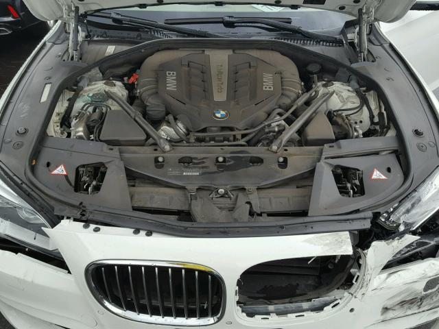 WBAYE8C59ED134853 - 2014 BMW 750 LI WHITE photo 7