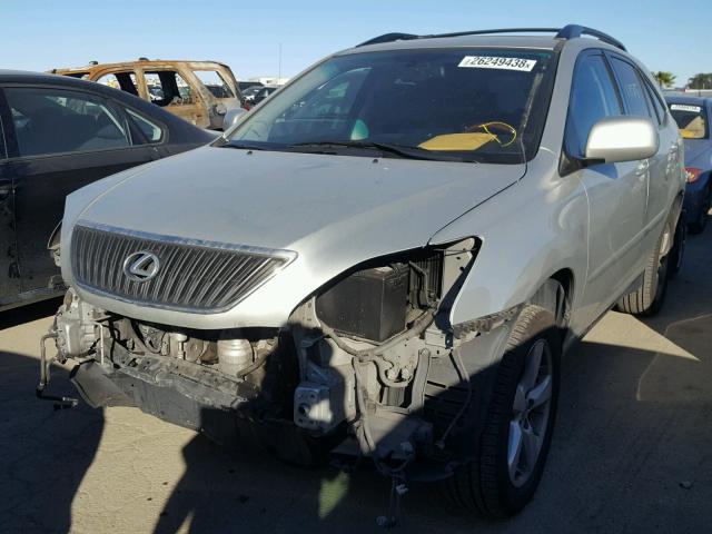 JTJHA31U250078867 - 2005 LEXUS RX 330 SILVER photo 2