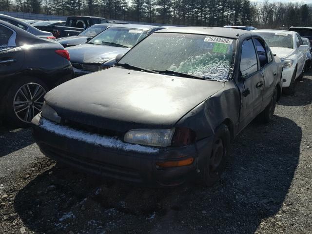 1Y1SK5386RZ085836 - 1994 GEO PRIZM LSI BLACK photo 2