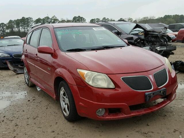 5Y2SL65816Z408870 - 2006 PONTIAC VIBE RED photo 1