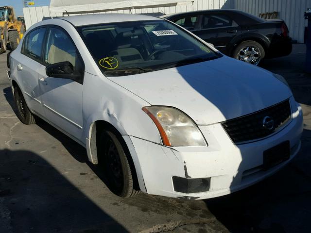 3N1AB61E97L722028 - 2007 NISSAN SENTRA 2.0 WHITE photo 1