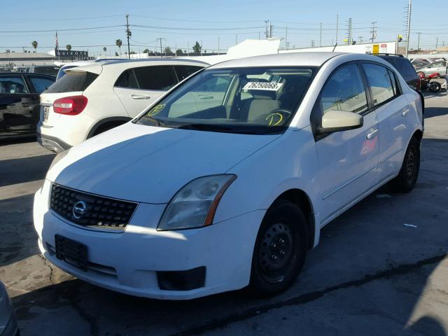 3N1AB61E97L722028 - 2007 NISSAN SENTRA 2.0 WHITE photo 2