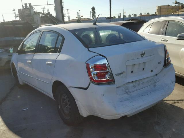 3N1AB61E97L722028 - 2007 NISSAN SENTRA 2.0 WHITE photo 3