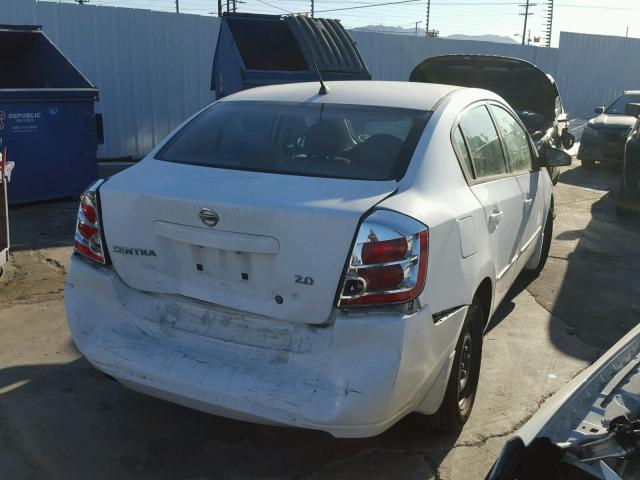 3N1AB61E97L722028 - 2007 NISSAN SENTRA 2.0 WHITE photo 4