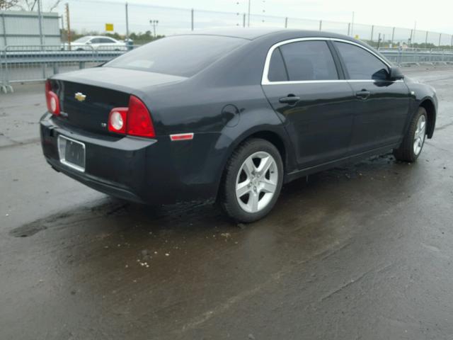 1G1ZG57N584219938 - 2008 CHEVROLET MALIBU LS 黑色 照片 4