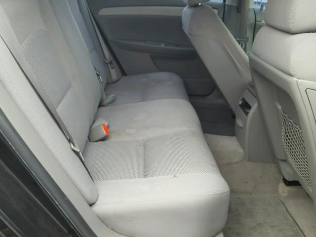 1G1ZG57N584219938 - 2008 CHEVROLET MALIBU LS 黑色 照片 6