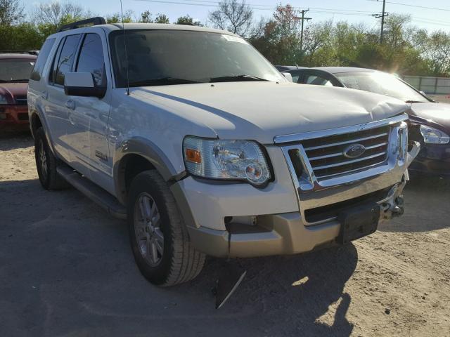 1FMEU64E78UB24138 - 2008 FORD EXPLORER E WHITE photo 1