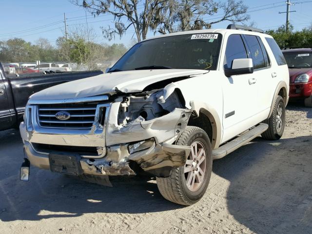 1FMEU64E78UB24138 - 2008 FORD EXPLORER E WHITE photo 2