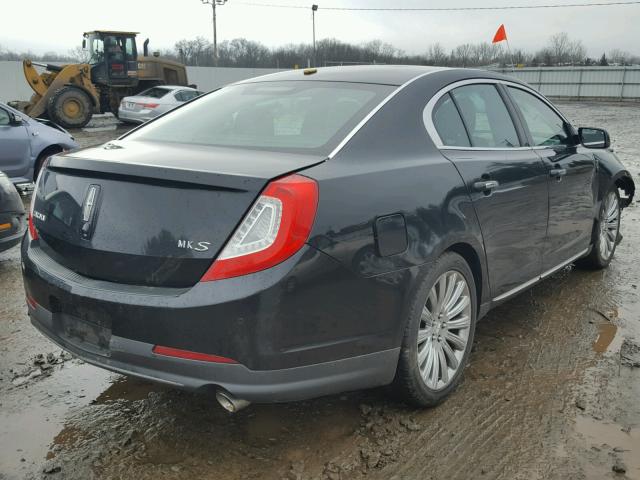 1LNHL9EK5DG618724 - 2013 LINCOLN MKS BLACK photo 4