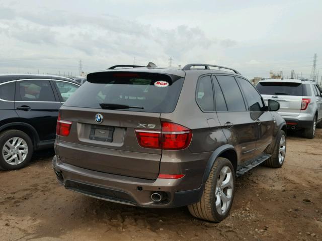 5UXZV4C51D0B00073 - 2013 BMW X5 XDRIVE3 BROWN photo 4