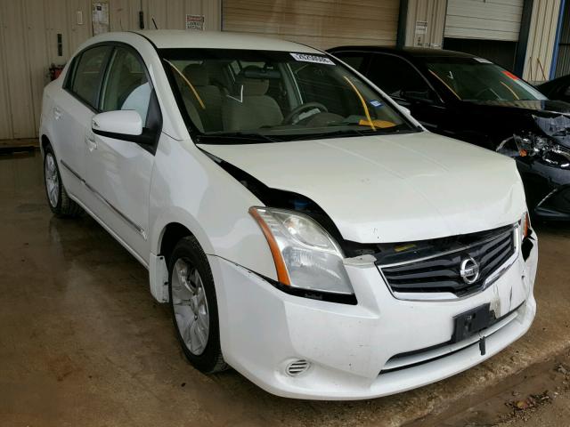 3N1AB6APXCL661817 - 2012 NISSAN SENTRA 2.0 WHITE photo 1