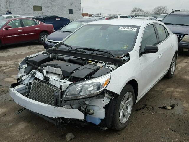 1G11B5SL3FF285374 - 2015 CHEVROLET MALIBU LS WHITE photo 2