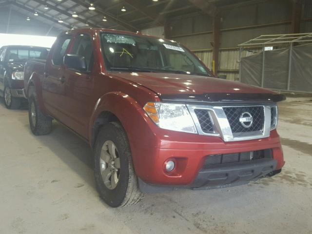 1N6AD0ER0DN747166 - 2013 NISSAN FRONTIER S RED photo 1