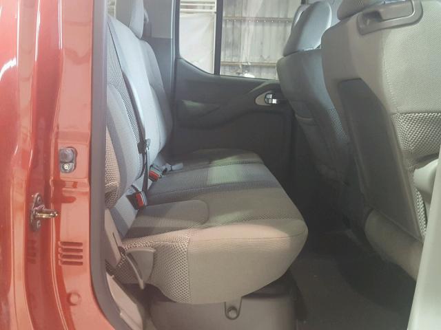 1N6AD0ER0DN747166 - 2013 NISSAN FRONTIER S RED photo 6