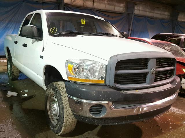 1D7KS28D46J244734 - 2006 DODGE RAM 2500 S WHITE photo 1