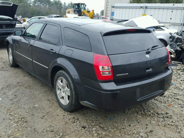 2D4FV47V56H443630 - 2006 DODGE MAGNUM SXT BLACK photo 3