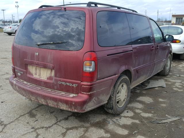 1GNDX13EX3D111881 - 2003 CHEVROLET VENTURE LU BURGUNDY photo 4