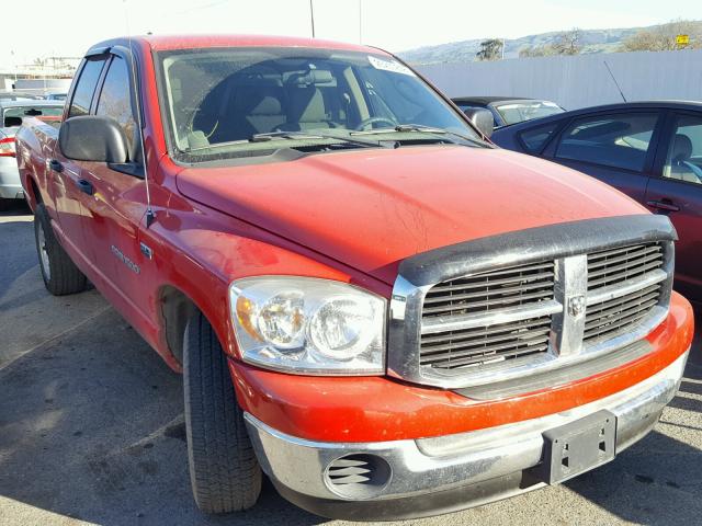 1D7HA18227J522747 - 2007 DODGE RAM 1500 S RED photo 1