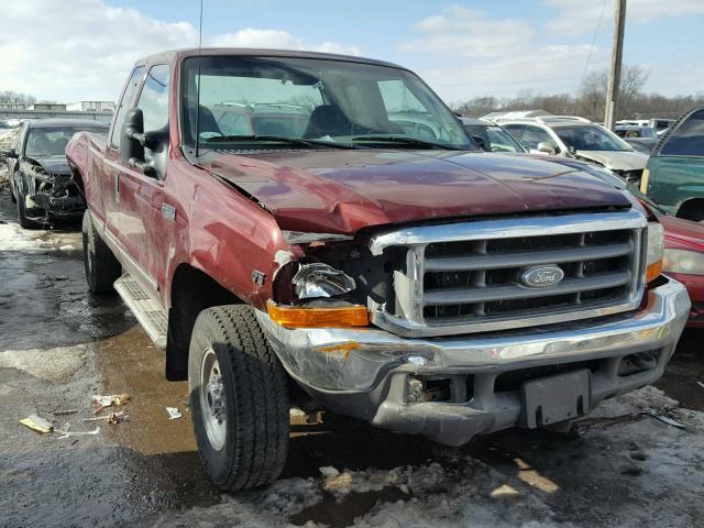 1FTNX21L2XEC87053 - 1999 FORD F250 SUPER MAROON photo 1