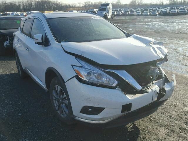 5N1AZ2MH9GN102895 - 2016 NISSAN MURANO S WHITE photo 1