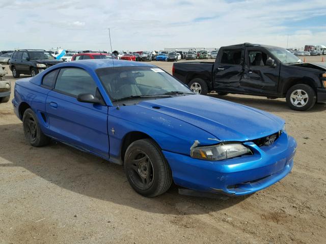 1FAFP4049WF125056 - 1998 FORD MUSTANG BLUE photo 1