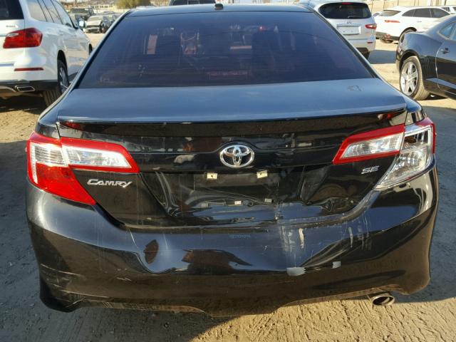 4T1BF1FK4DU241625 - 2013 TOYOTA CAMRY L BLACK photo 9