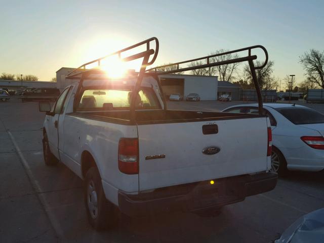 1FTRF12225NB86760 - 2005 FORD F150 WHITE photo 3