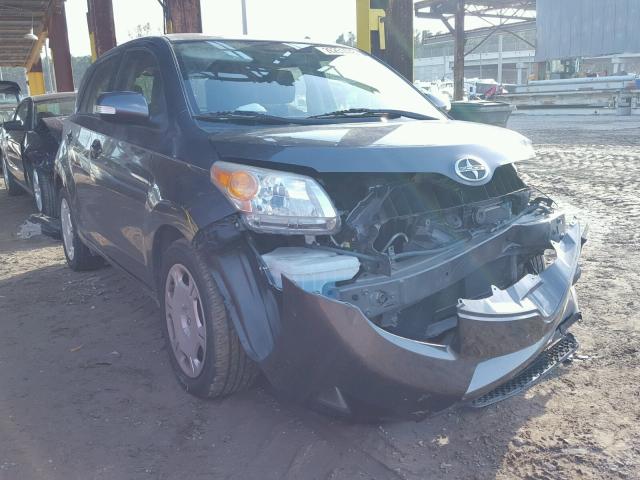 JTKKU4B49C1023921 - 2012 TOYOTA SCION XD GRAY photo 1