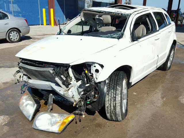 1B3CB9HB5AD592329 - 2010 DODGE CALIBER UP WHITE photo 2