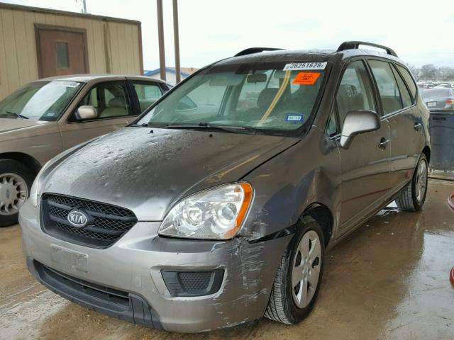 KNAFG529797262677 - 2009 KIA RONDO BASE GRAY photo 2