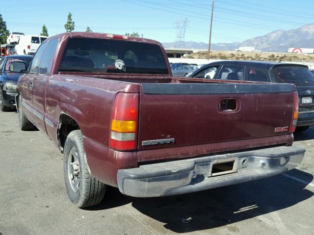 2GTEC19V2X1534584 - 1999 GMC NEW SIERRA MAROON photo 3